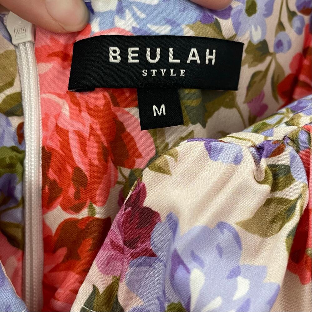 Tuckernuck Beulah Style M Rita Dress Floral Pleated - Picture 6 of 10